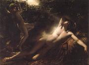 Anne-Louis Girodet-Trioson The Sleep of Endymion painting